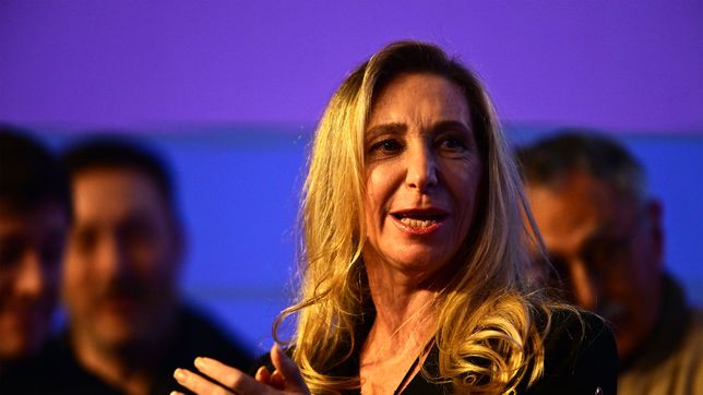 Karina Milei, en la noche fatídica de La Plata: de princesita a Cenicienta.&nbsp;