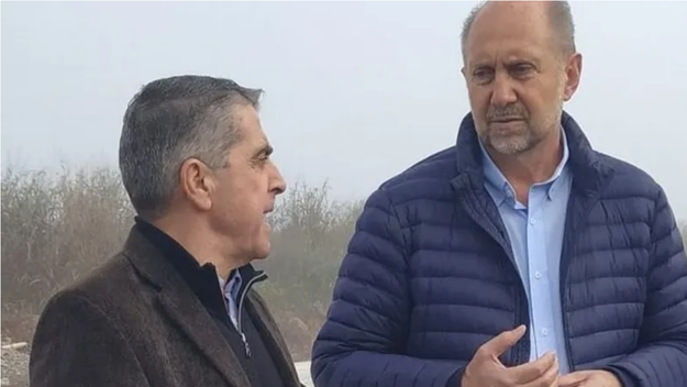 Omar Perotti y Armando Traferri, los jefes de las tribus legislativas más numerosas del peronismo de Santa Fe.