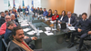 Los gobernadores se reunieron este lunes en el CFI.&nbsp;