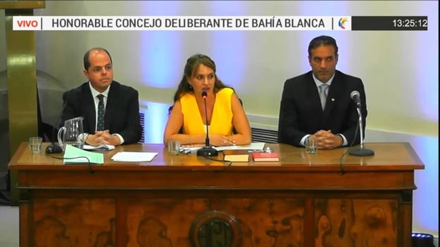 Gisela Caputo, nueva presidenta del Concejo Deliberante de Bahía Blanca Gisela Caputo, nueva presidenta del Concejo Deliberante de Bahía Blanca