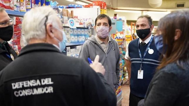 congelamiento: intendentes salieron a controlar supermercados