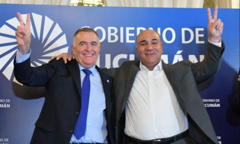 Osvaldo Jaldo y Juan Manzur
