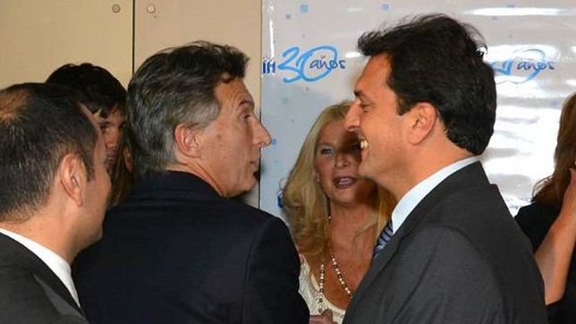 el massismo responde con chicanas: que se baje macri