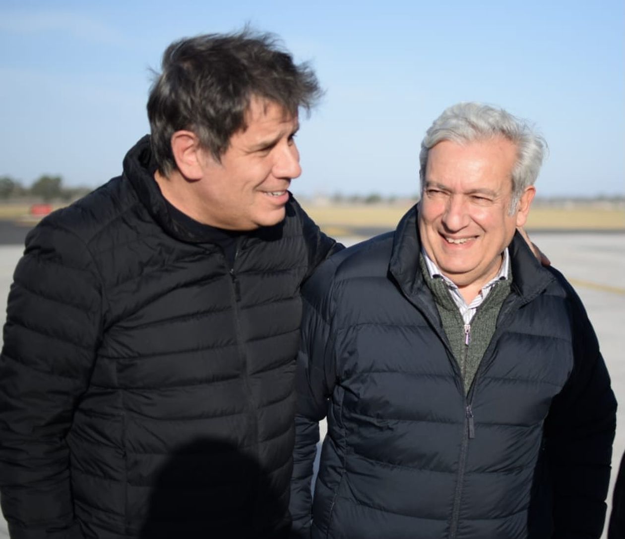 Facundo Manes dio un espaldarazo al precandidato a diputado nacional por La Pampa Francisco Torroba, este martes en Santa Rosa.