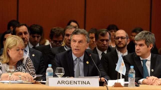 al mejor estilo cfk, macri mostro un discurso duro en el mercosur