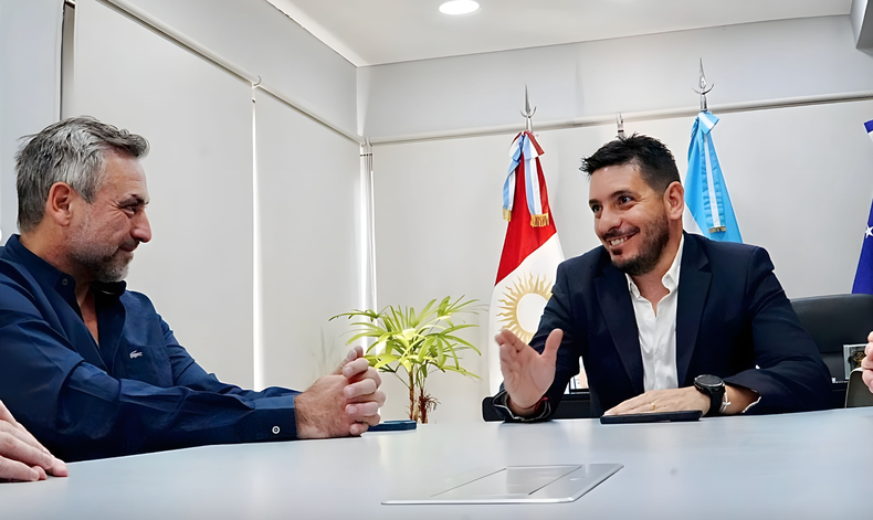 Ramón Mestre y Marcos Ferrer se reunieron en Río Tercero