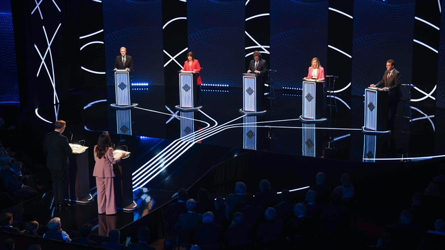 bullrich recargada, milei deslucido y massa atado al futuro: asi fue el segundo debate