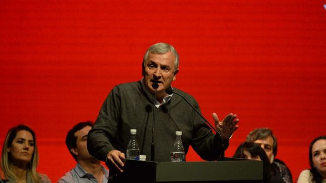 morales tonifica su perfil nacional con un desembarco en chubut