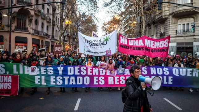 en todo el pais, las mujeres volvieron a marchar por sus derechos