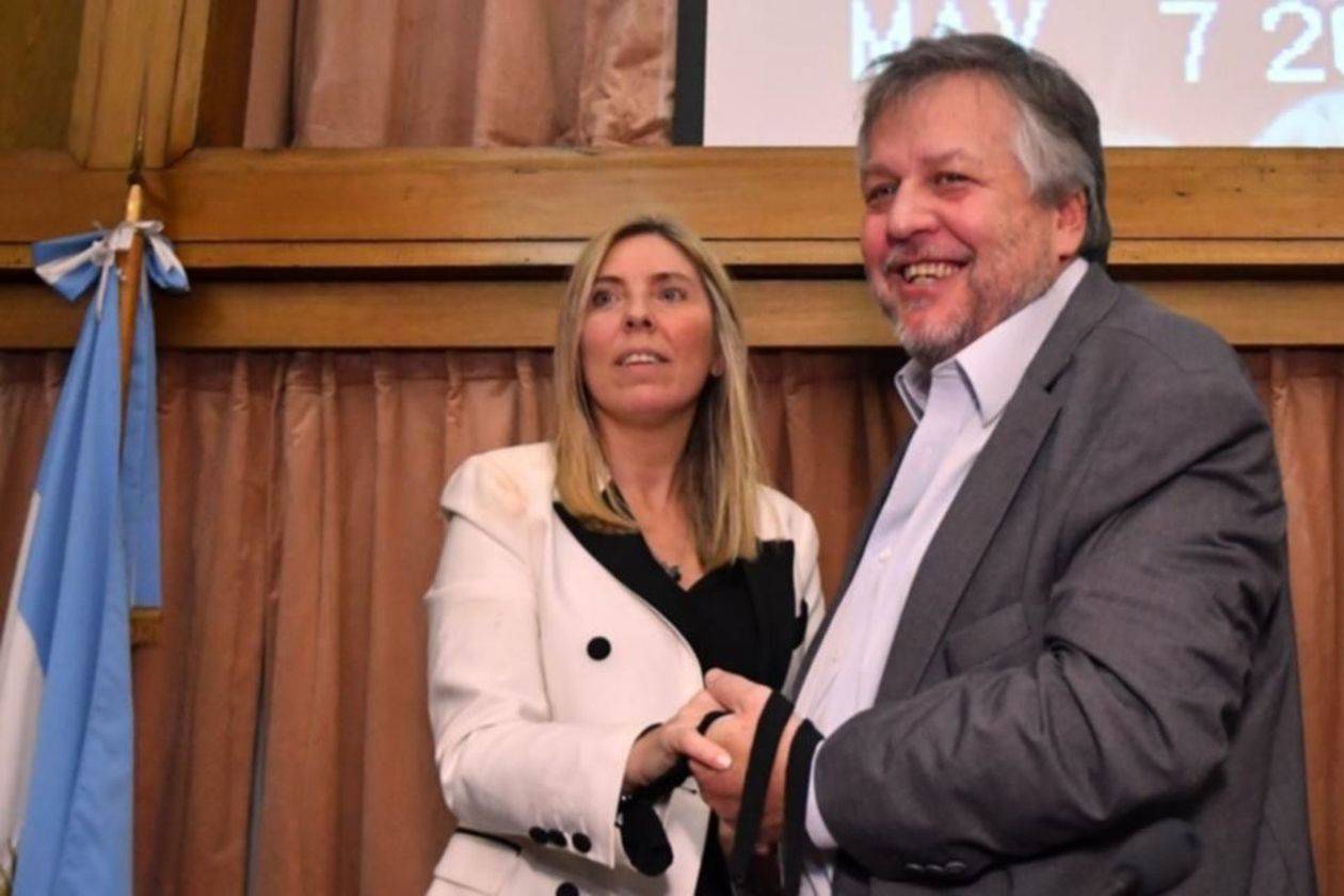 María Eugenia Capuchetti, la jueza cercana a Mauricio Macri, con Carlos Stornelli.