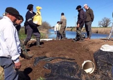 Inundaciones: crecen los cruces entre Daireaux y Trenque Lauquen por las obras