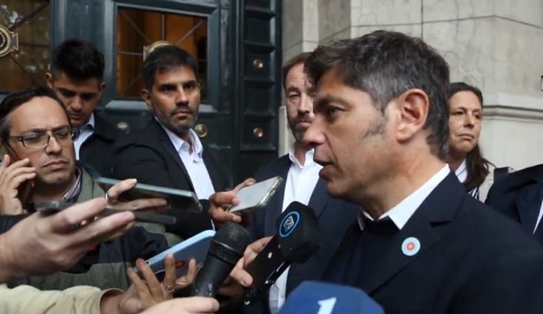 Axel Kicillof, tras la audiencia en la Corte Suprema&nbsp;