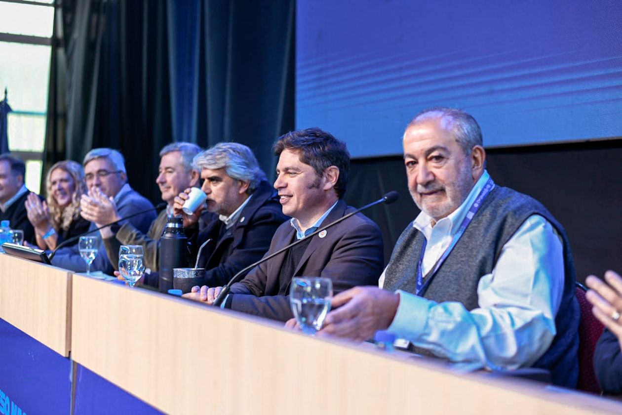 Axel Kicillof, gobernador de Buenos Aires, en La Falda, Córdoba