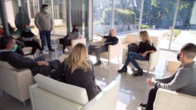 Larreta y la paradoja del distanciamiento: todo el gobierno en un solo edificio