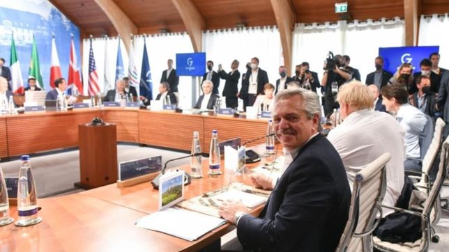 ante el g7, fernandez volvio a pedir ?una nueva arquitectura financiera