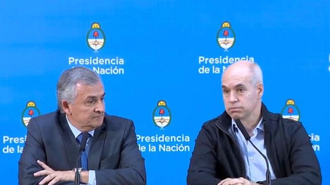 morales chicaneo a larreta porque el oficialismo lo eligio de adversario