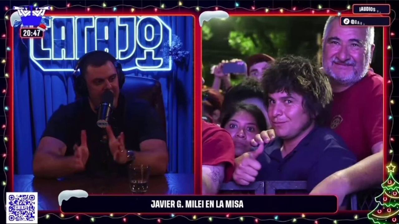 Diego Barreto es un chacarero de Entre Ríos. Javier Milei le regaló un mameluco de YPF.