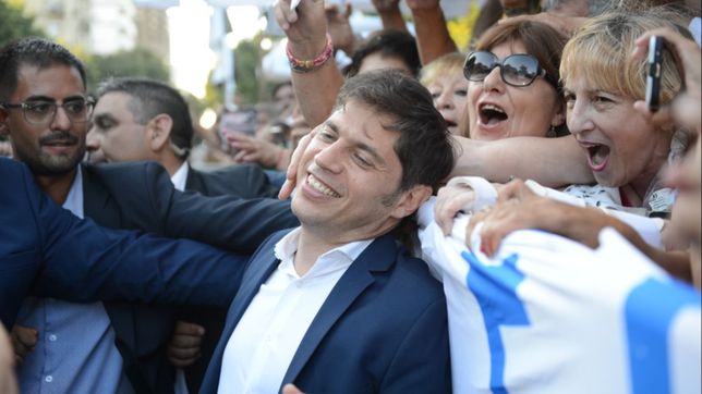 en cien minutos calientes, kicillof mostro el lado mas k del frente de todos