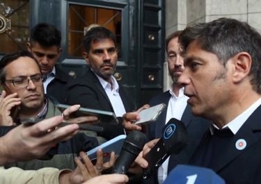 Axel Kicillof, tras la audiencia en la Corte Suprema&nbsp;