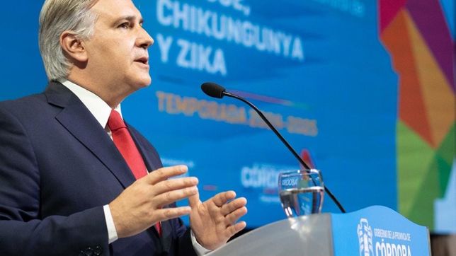 llaryora anuncio la compra de 150 mil vacunas contra el dengue