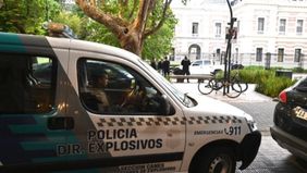 La bomba estalló adentro