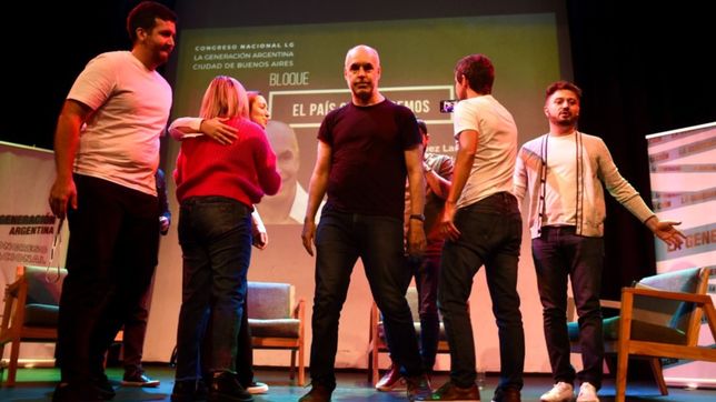 una agrupacion sub 40 del pro, dedicada a agitar las reformas que promete larreta