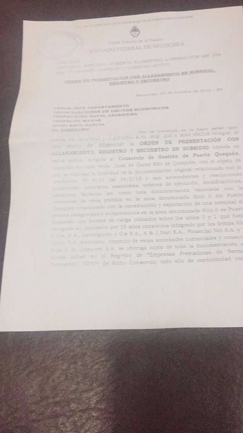 Orden de allanamiento
