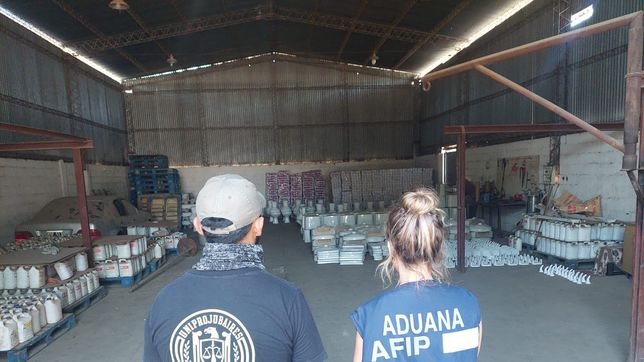 La Aduana realizó allanamientos en el norte de Argentina e incautó bienes valuados en $380 millones