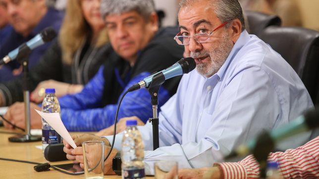 sin reunion con francos, los halcones de la cgt se impusieron a las palomas