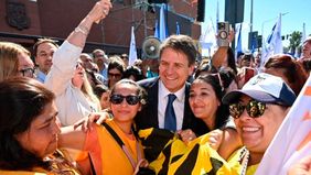 La llegada del intendente de Neuquén, Mariano Gaido, para dar el mensaje legislativo La llegada del intendente de Neuquén, Mariano Gaido, para dar el mensaje legislativo