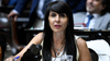 Lorena Villaverde, senadora electa de LLA, una de las apuntadas por el kirchnerismo. Lorena Villaverde, senadora electa de LLA, una de las apuntadas por el kirchnerismo.