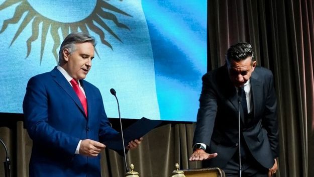 Miguel Siciliano jura como ministro de Vinculación Comunitaria de Martín Llaryora