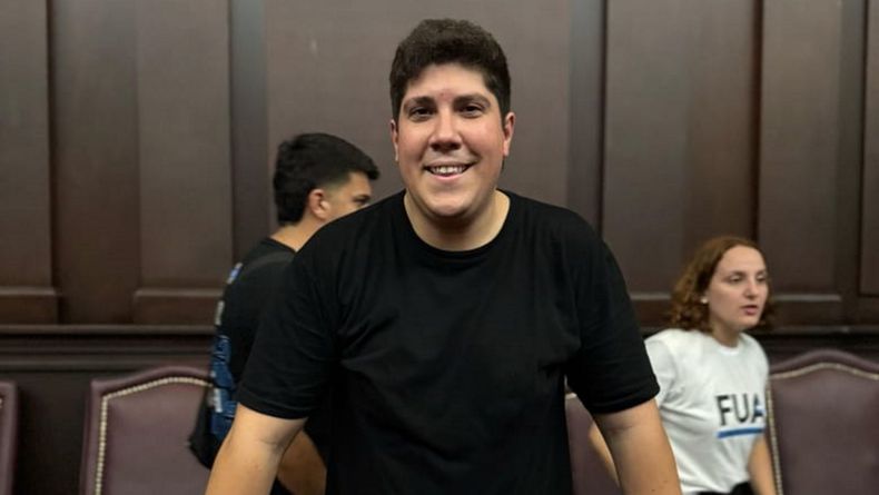 Joaquín Carvalho, el elegido en la FUA para la pelea de las universidades con Javier Milei.