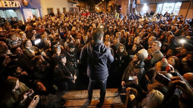 kicillof retomo la campana y cruzo a vidal: ?perdio el contacto con los vecinos?