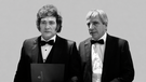 Javier Milei y Toto Caputo.