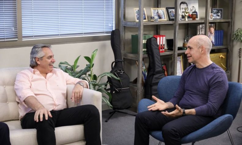 Alberto y Larreta