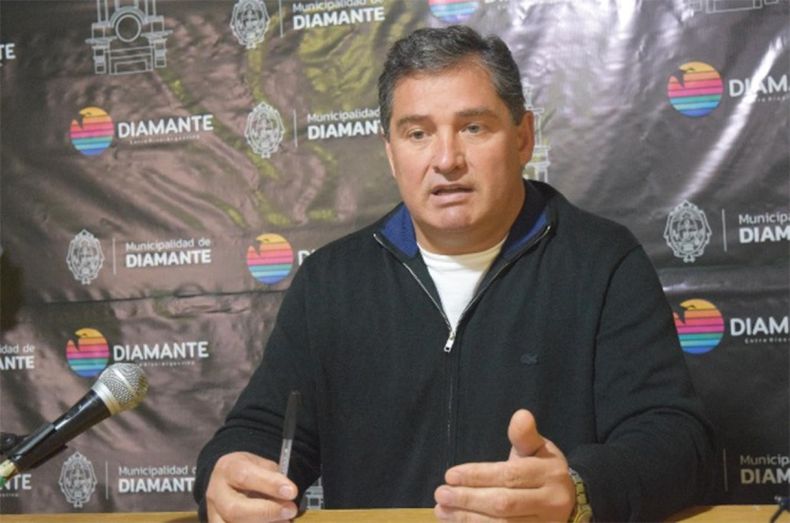 Carlos Darrich&oacute;n, intendente y candidato impugnado de Diamante.