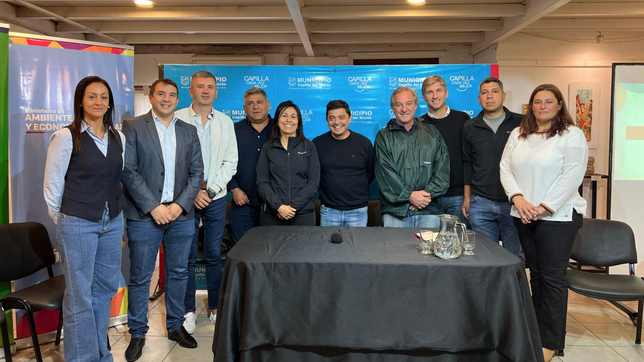 Intendentes de Punilla y equipos del Ministerio de Ambiente y Economía Circular de la Provincia de Córdoba.