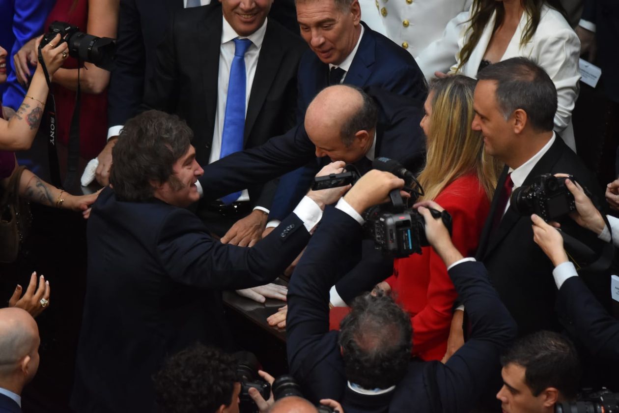Javier Milei en la Asamblea Legislativa 2026.