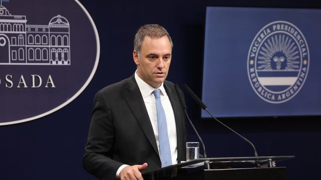 Manduel Adorni, jefe de Gabinete.&nbsp;