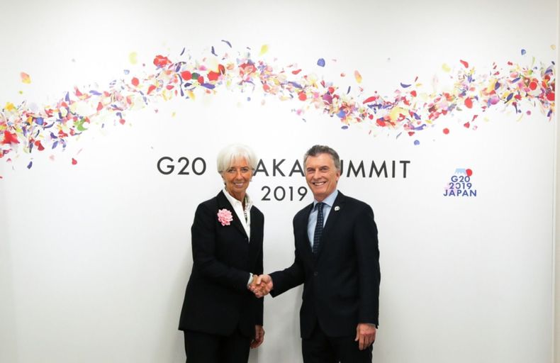 Lagarde y Macri