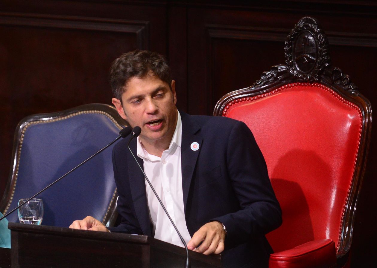 Axel Kicillof, gobernador de Buenos Aires.