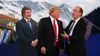 Javier Milei, Donald Trump y Larry Fink en Davos Javier Milei, Donald Trump y Larry Fink en Davos