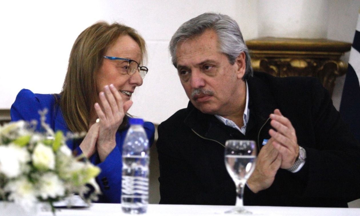 Alicia Kirchner y Alberto Fernández