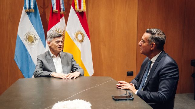 Daniel Passerini y Miguel Siciliano: primera reunión y una foto para bajar la espuma de la interna
