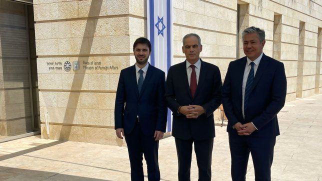 Ignacio Torres y Rolando Figueroa en Israel