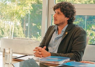 Catriel Tonutti, secretario de Industria y coordinador de la Agencia de Desarrollo de Entre Ríos.