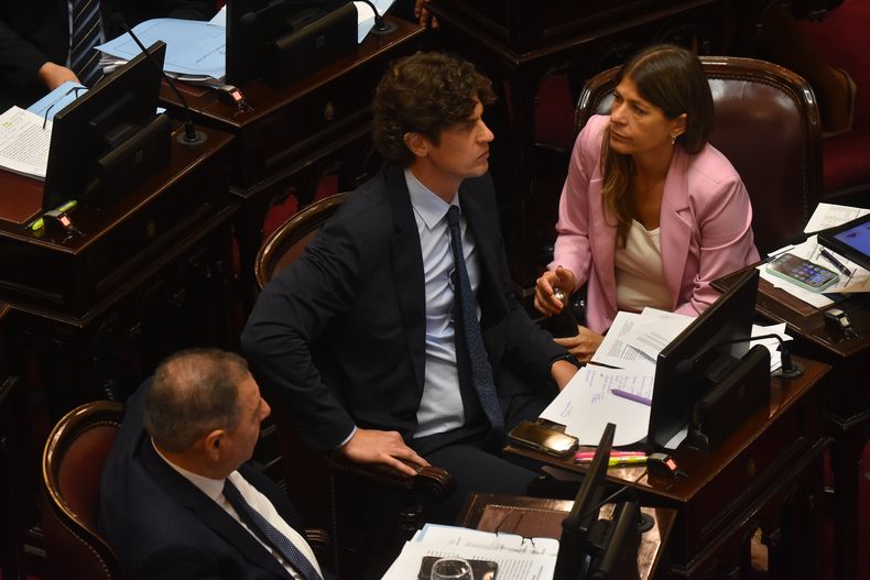 Martín Lousteau con Guadalupe Tagliaferri, cercanos a Horacio Rodríguez Larreta.&nbsp;