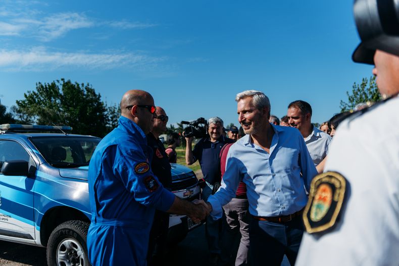 El gobernador de Entre Ríos Rogelio Frigerio.