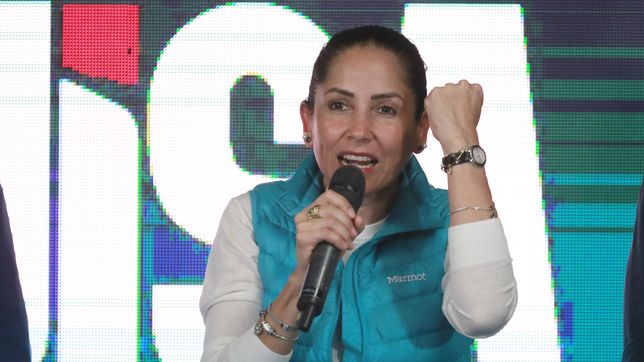 Luisa González, candidata opositora de Ecuador